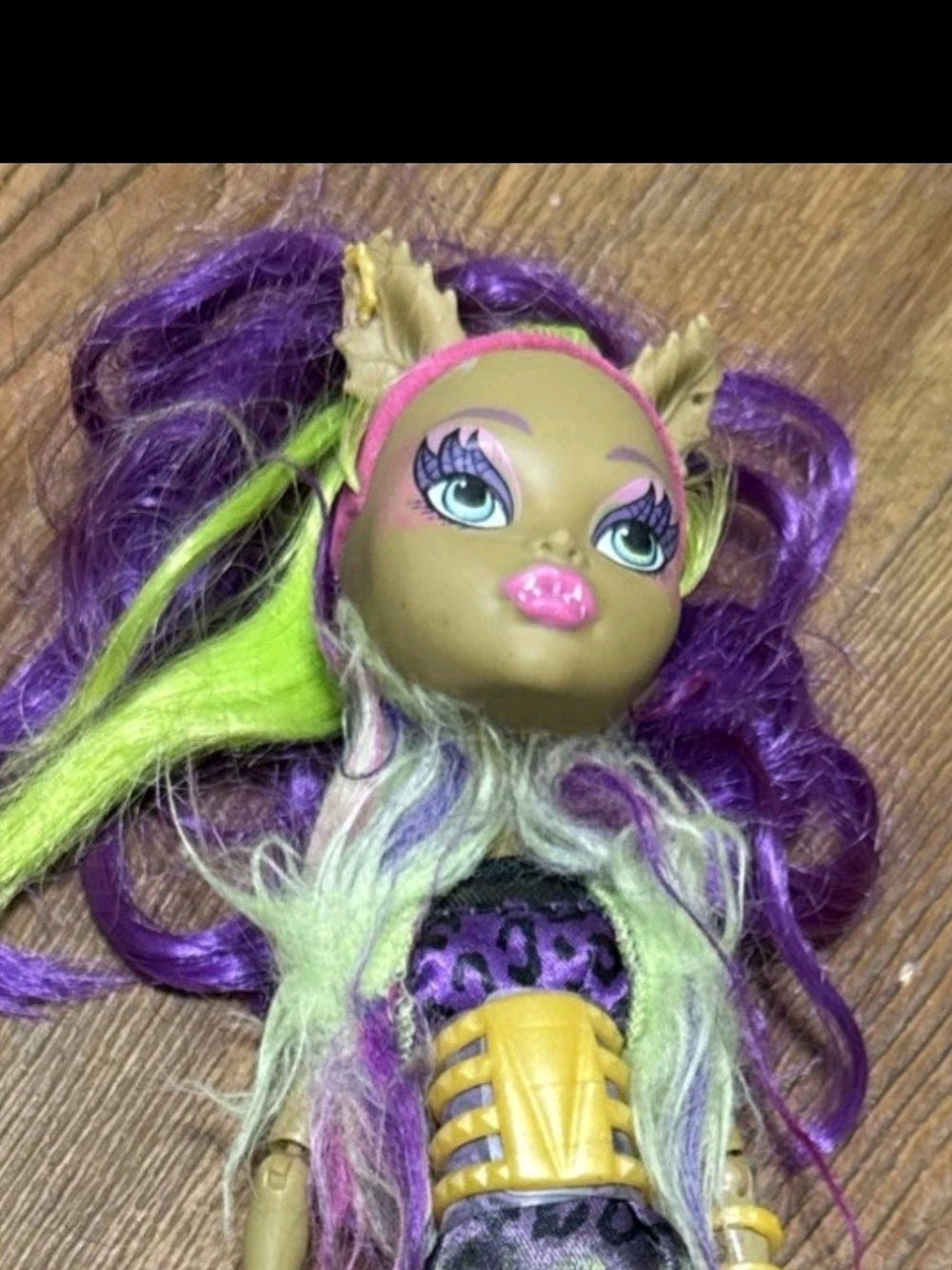 Monster High Doll - Freaky Fusions Clawvenus- Outfit, Shoes
